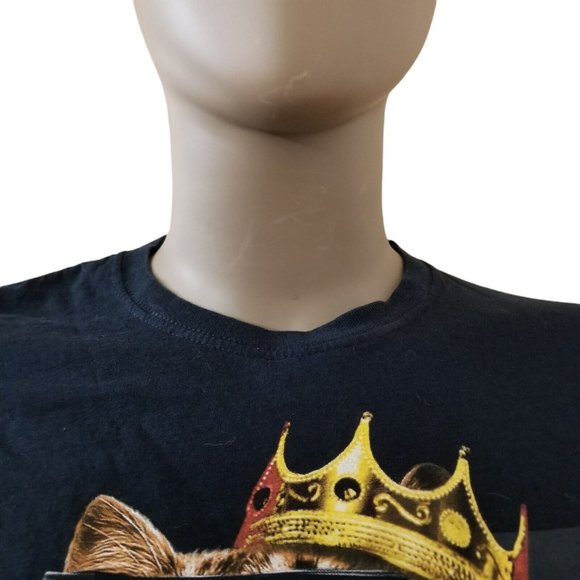 FRUIT OF THE LOOM Men Black BIG PAW PAW Gangsta Rap Hip Hop Big Poppa T-Shirt Sm - Picture 3 of 12